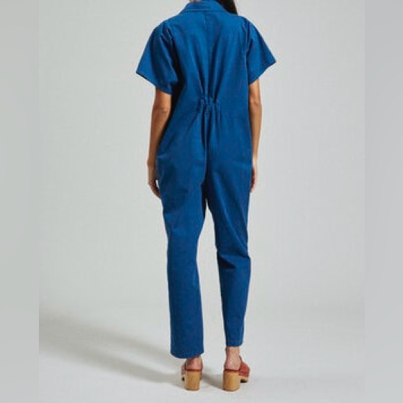 NWOB Rachel Comey Barrie Jumpsuit Blue Size 6 - Picture 7 of 8
